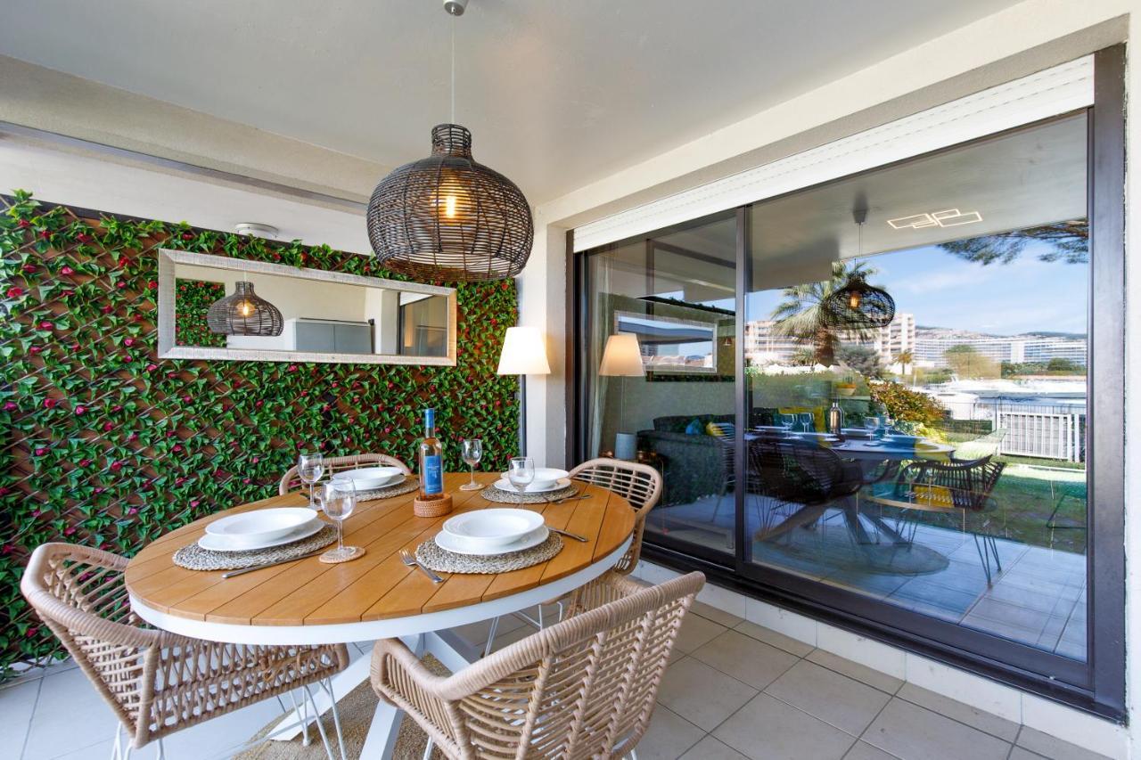 Luxury 3 Piece Garden Apartment In Cannes Marina Mandelieu Extérieur photo
